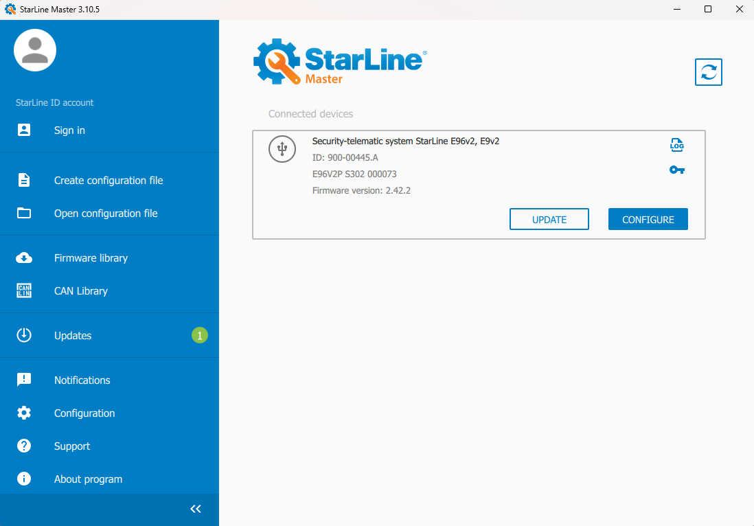 StarLine Master update.png